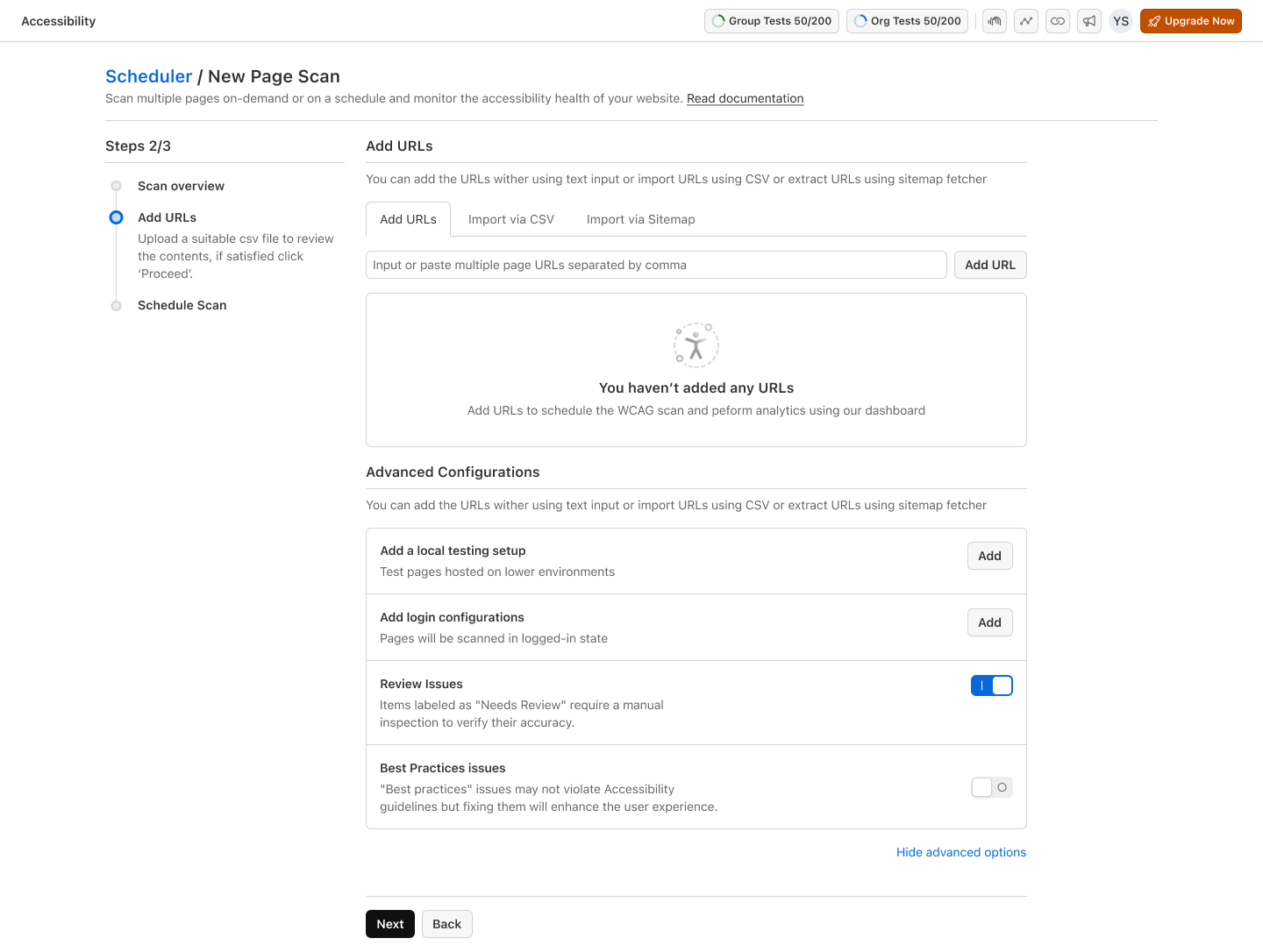 Configure tunnels