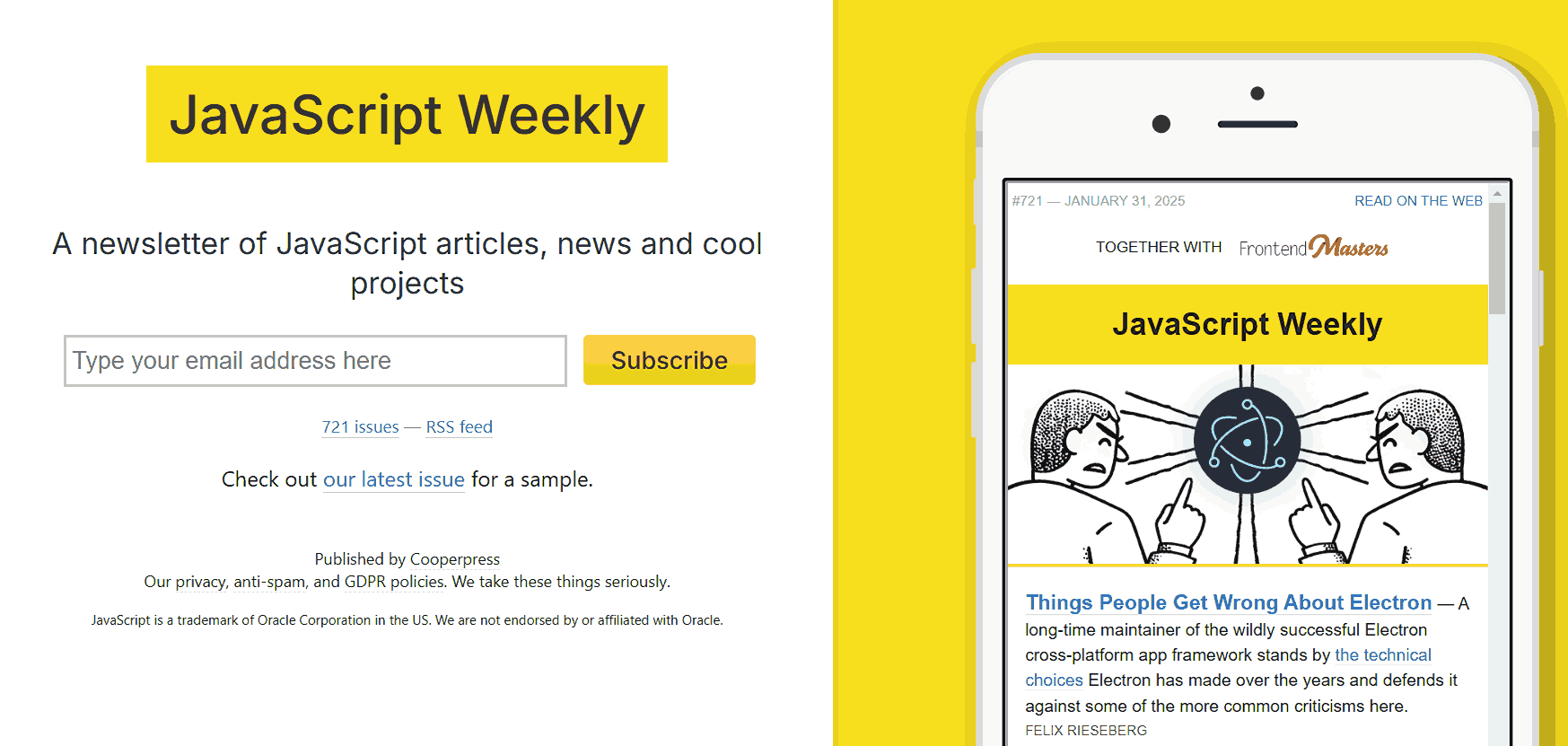 JavaScript Weekly