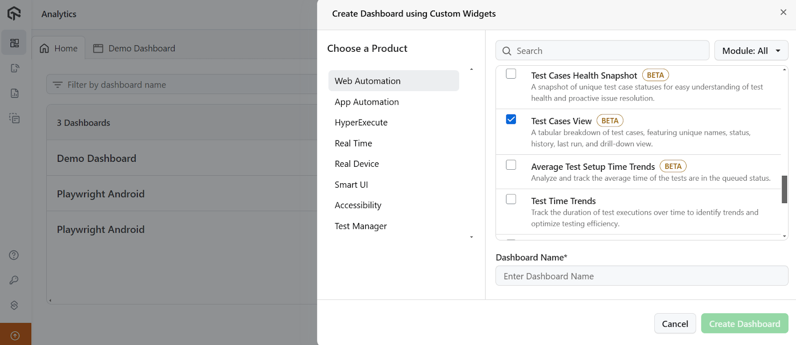 Test Case Insights