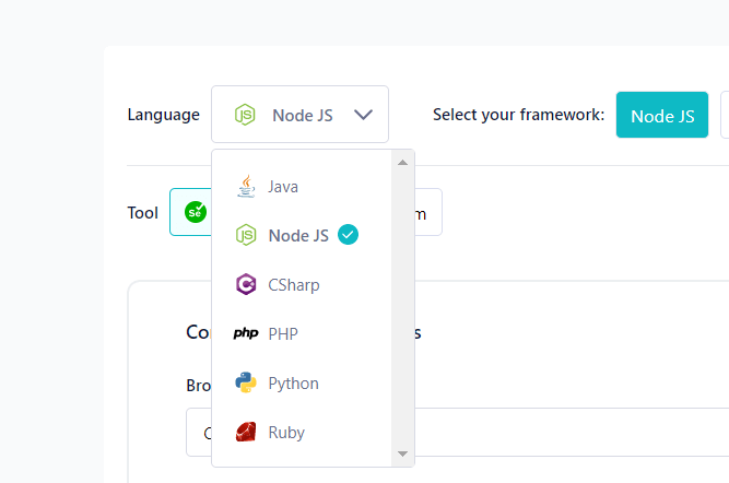 JavaScript framework unit testing