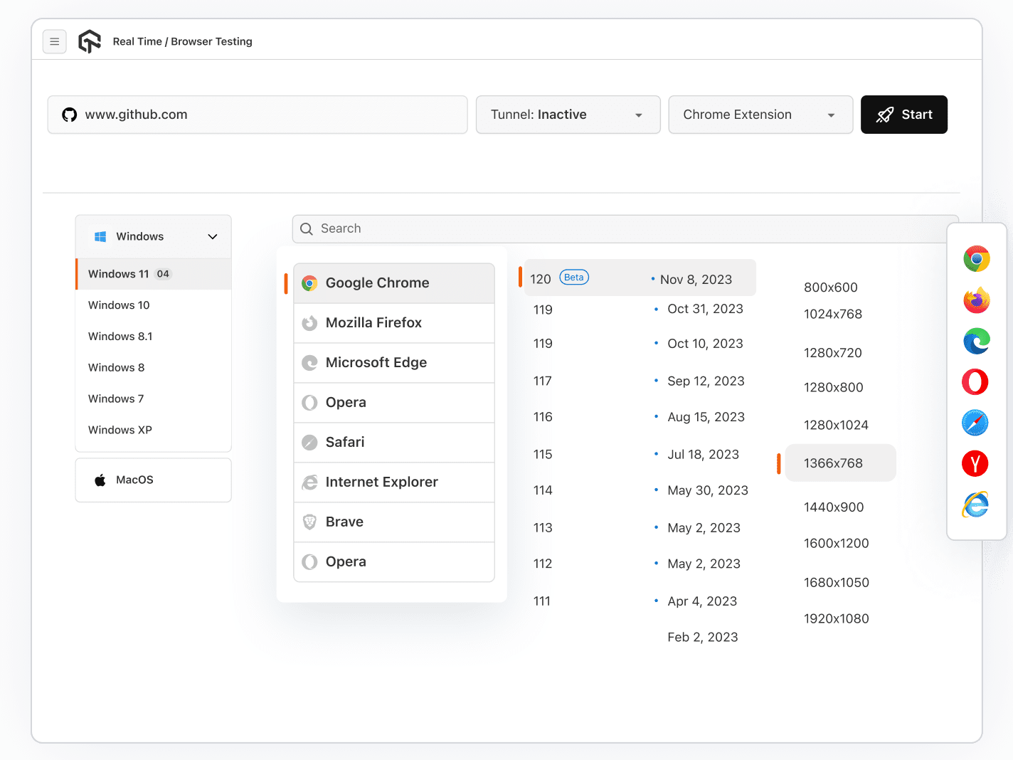 Browser Compatibility Testing