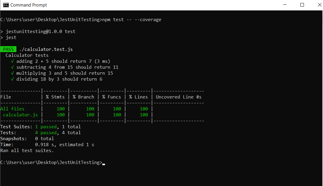 Data driven testing framework