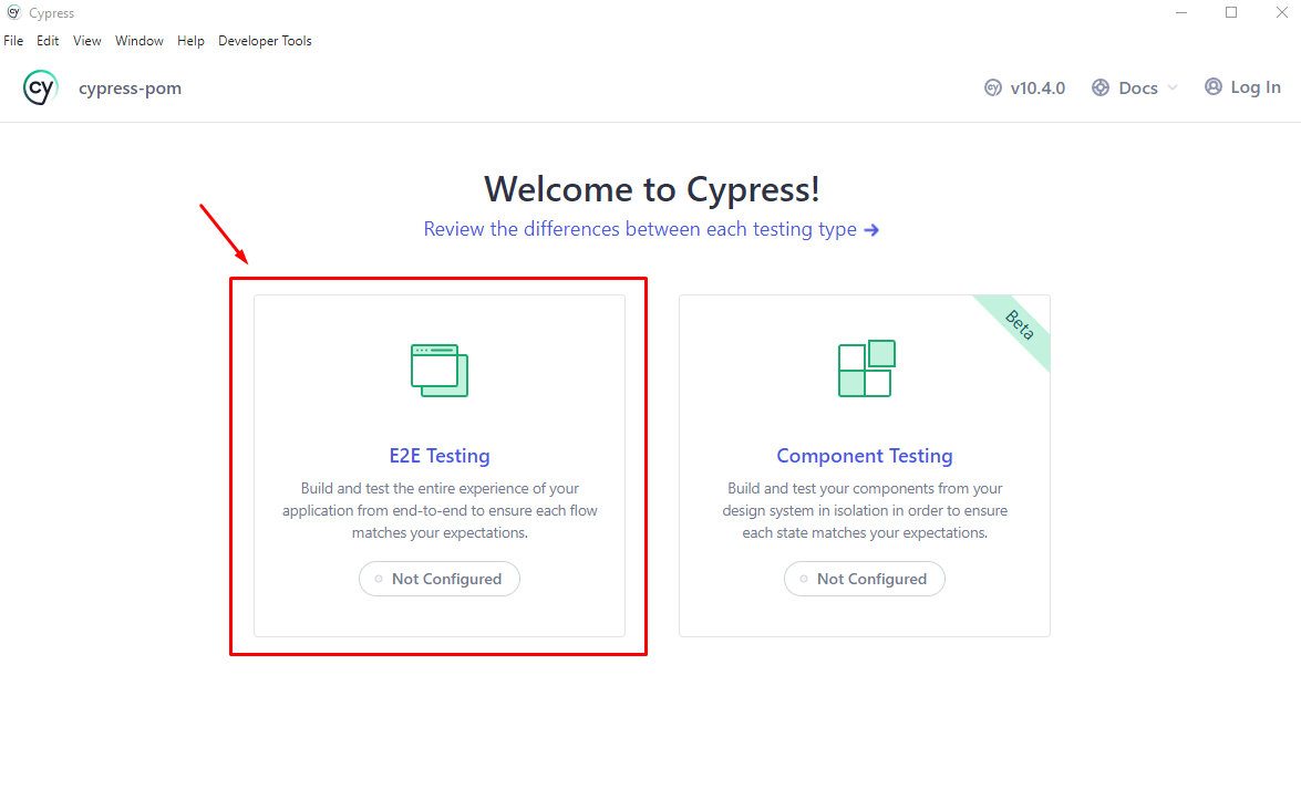 E 2 E testing In Cypress