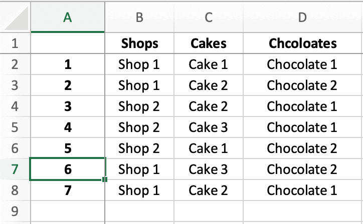 generate pairwise