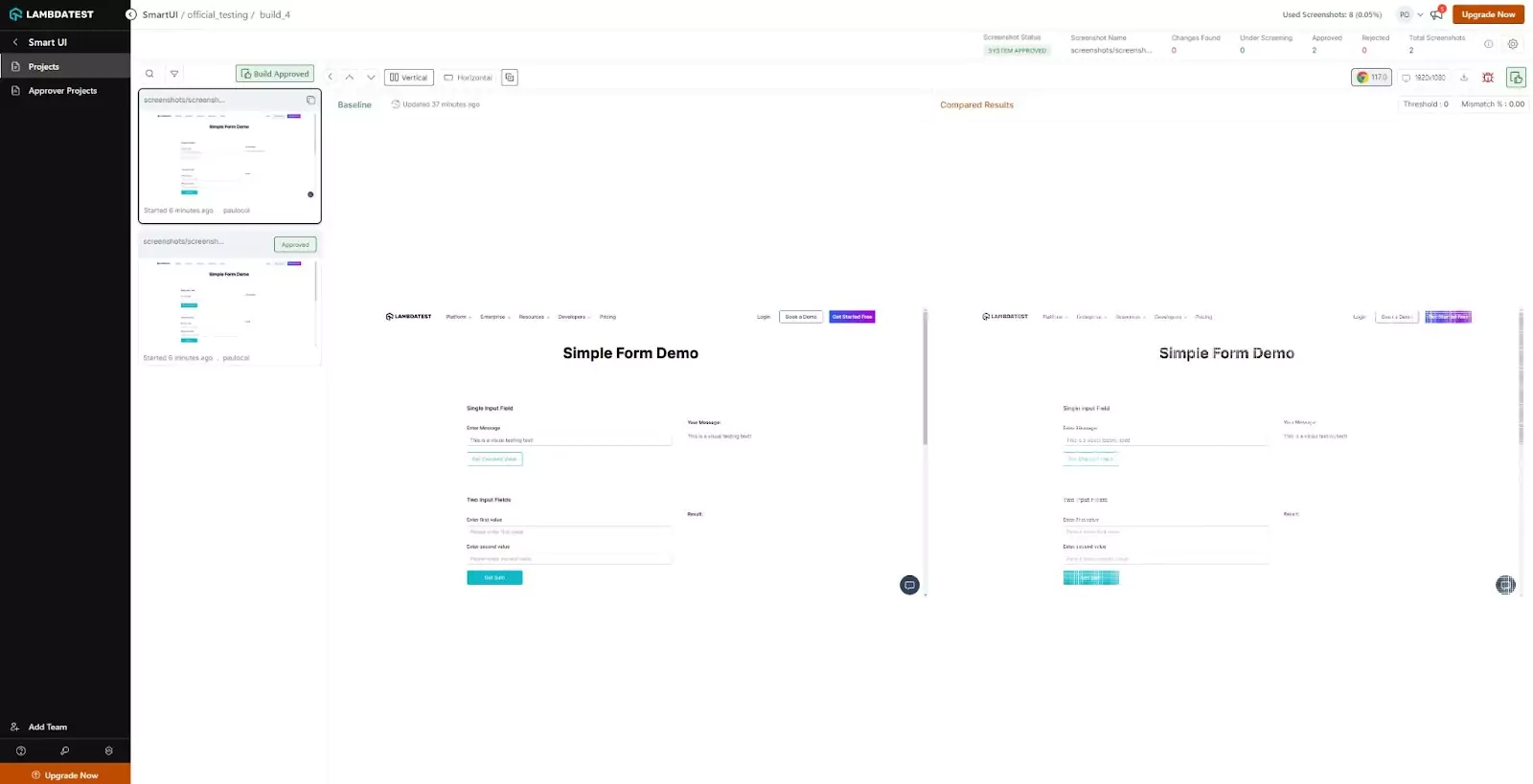 advanced techniques in visual regression testing