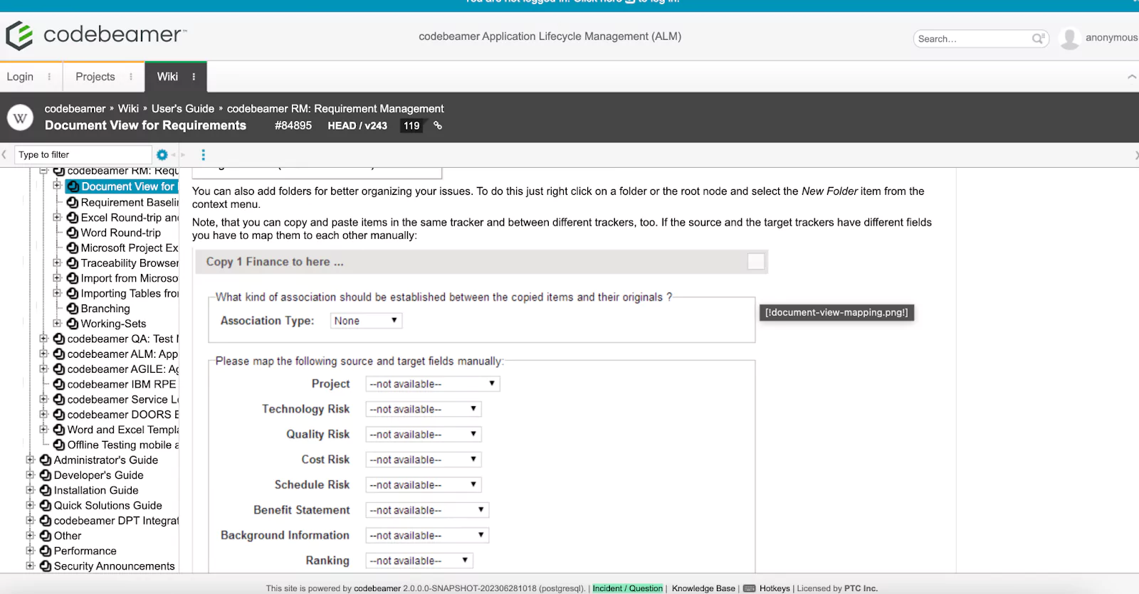 CodeBeamer is a powerful Requirements management tool