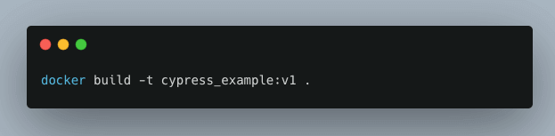docker-build-cypress