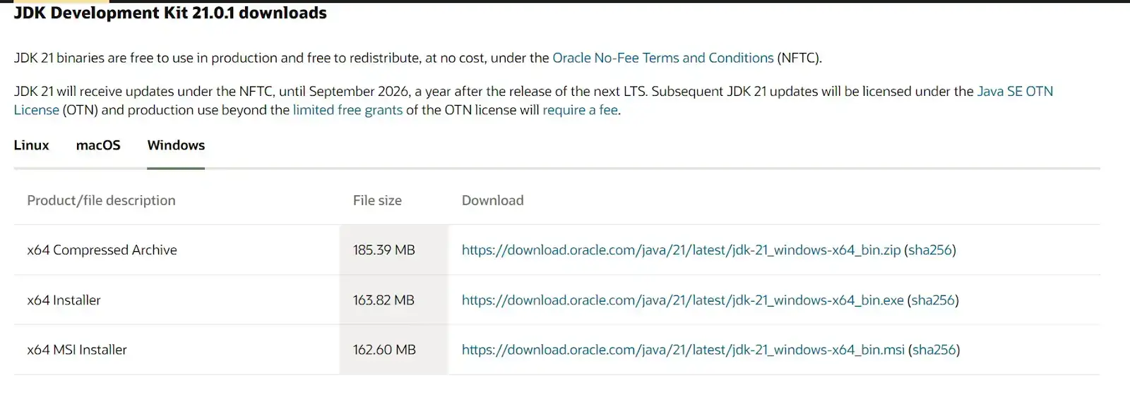  Java SE (Standard Edition) page and click on JDK Download