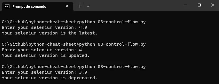 python-selenium-different-versions