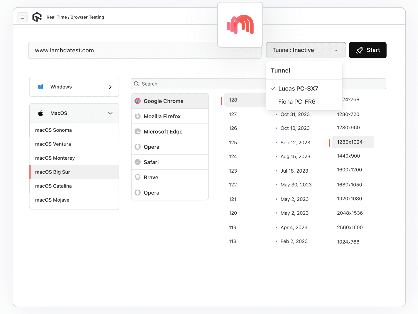 Test Locally or Privately Hosted Web and Mobile Apps