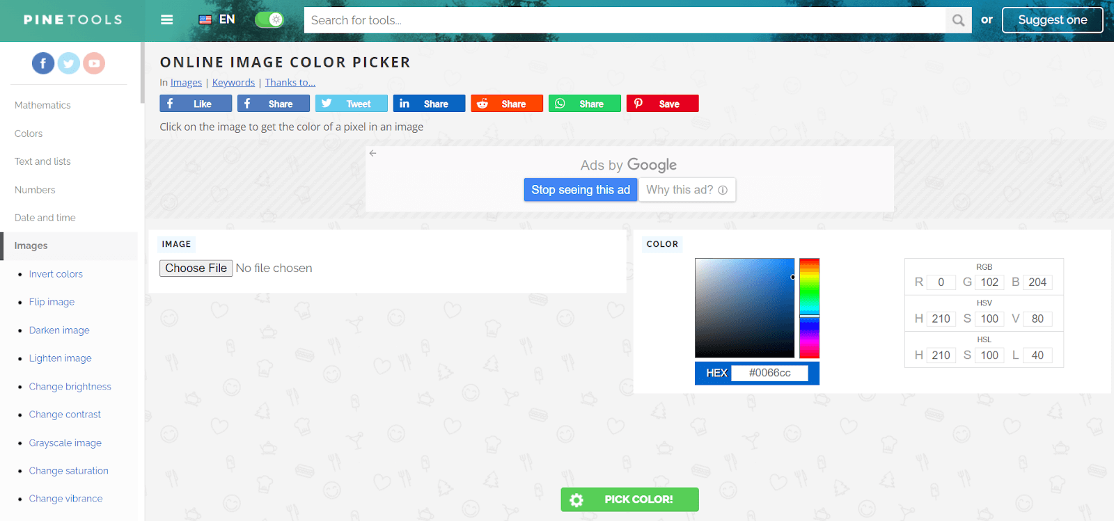 online-image-color-picker