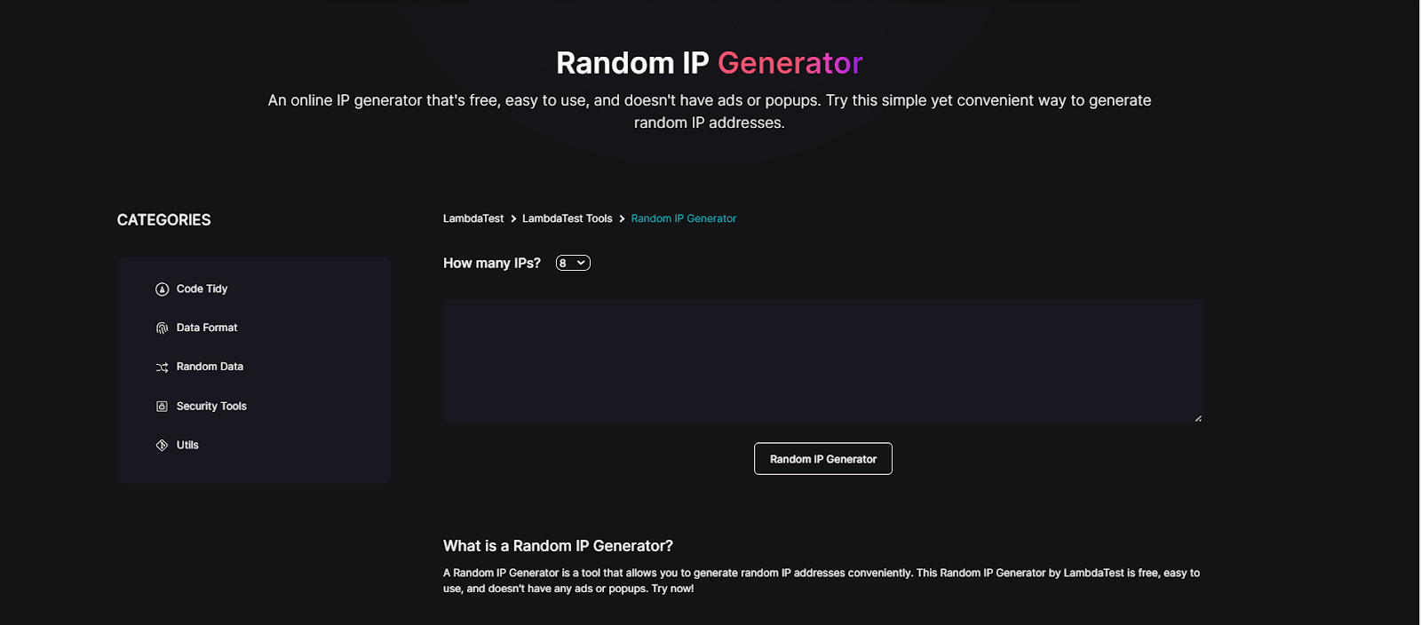 random-ip-generator