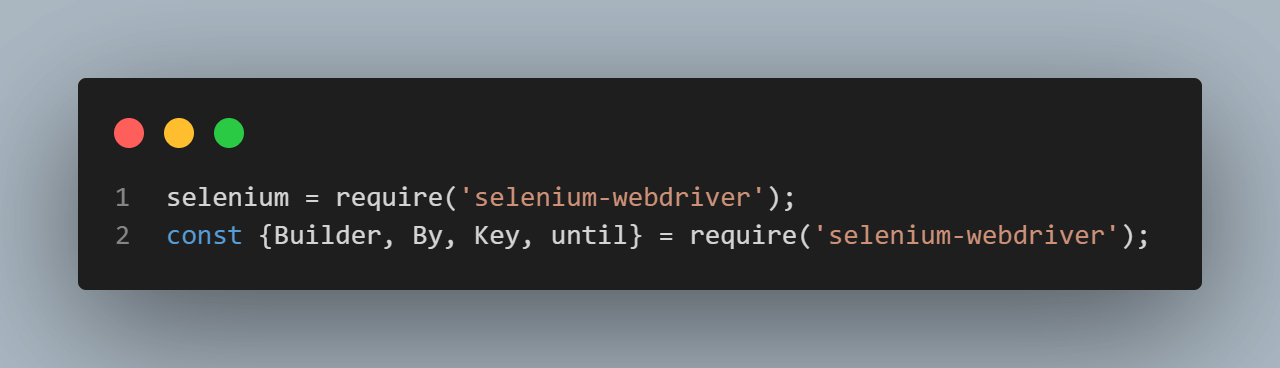 selenium-webdriver