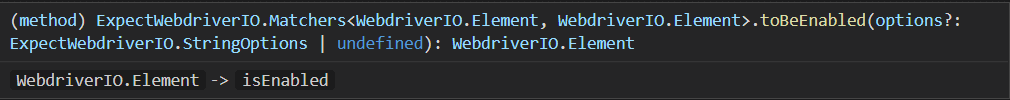 tobeenabled-parameters