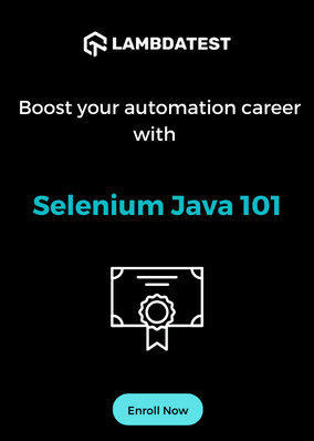 Selenium Java