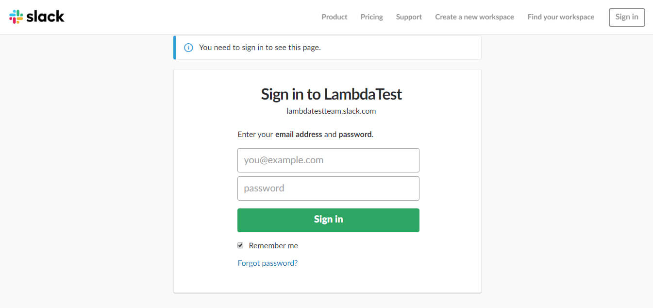 Integrate Lambdatest With Slack Lambdatest