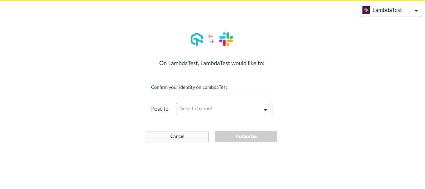 Integrate Lambdatest With Slack Lambdatest