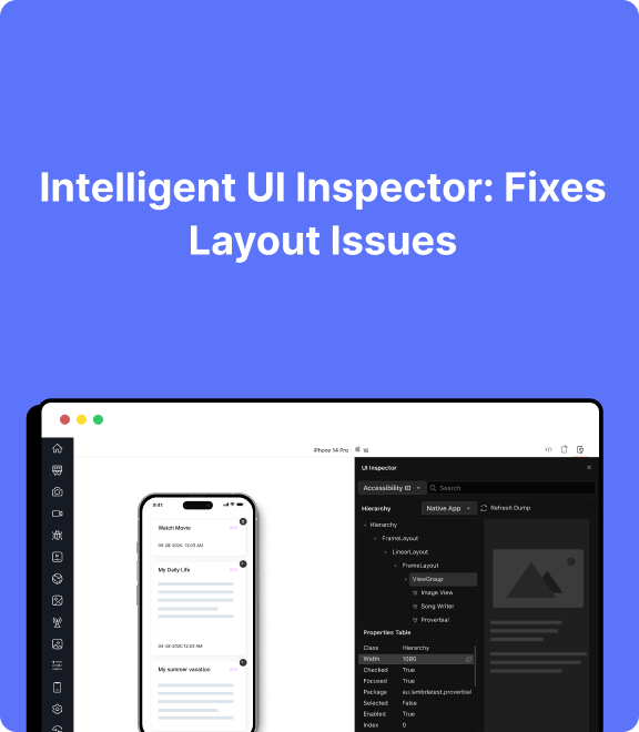 Advanced UI Inspector: Fixes Layout Issues