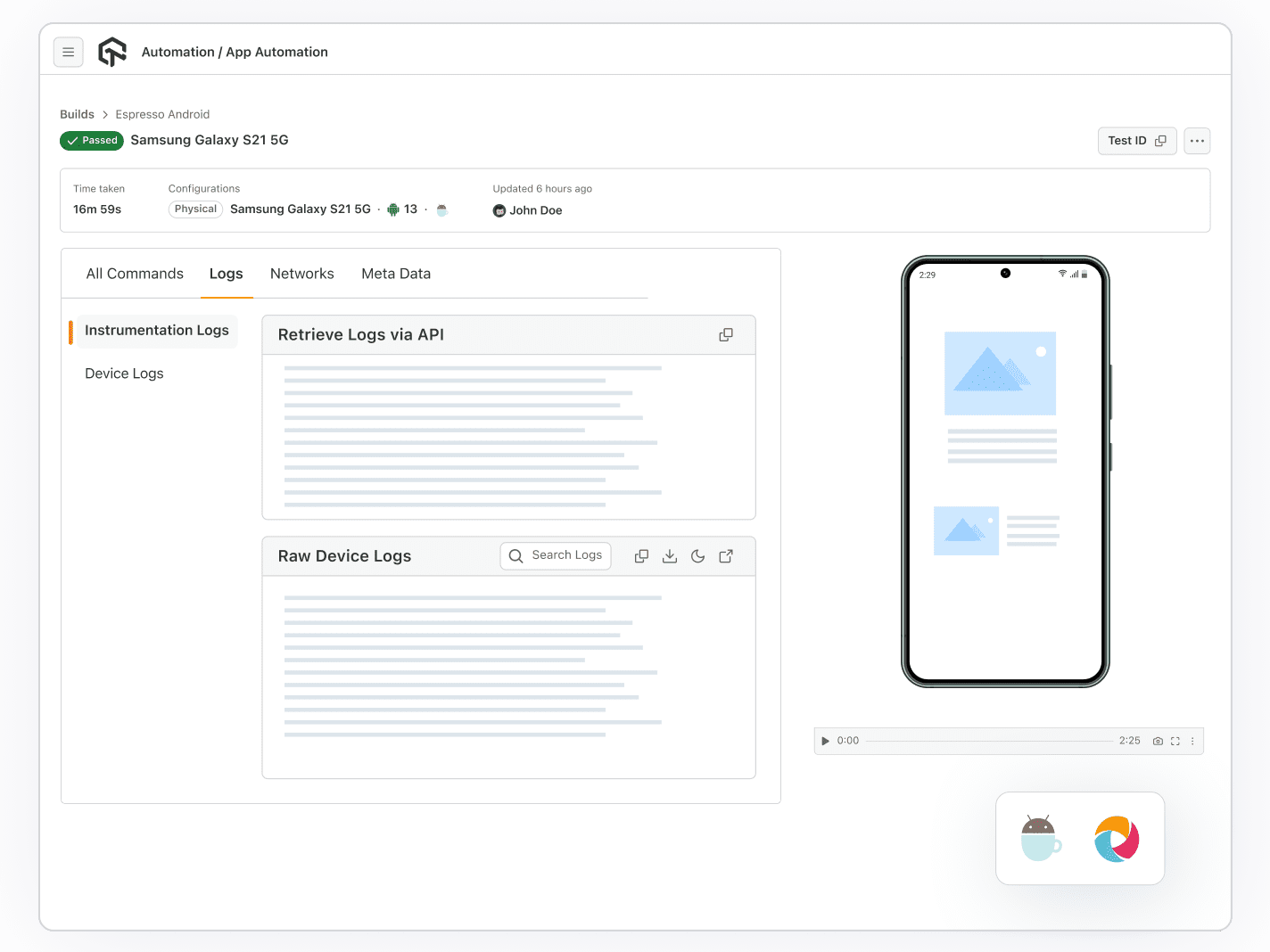 Automated Online Device Testing