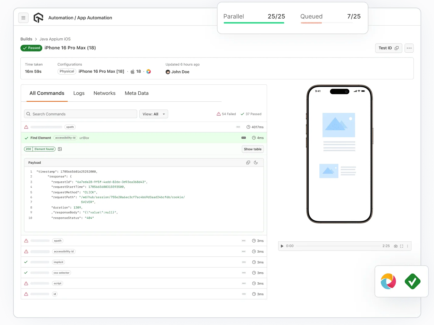 Parallel Automation Test with iOS Simulator for Windows