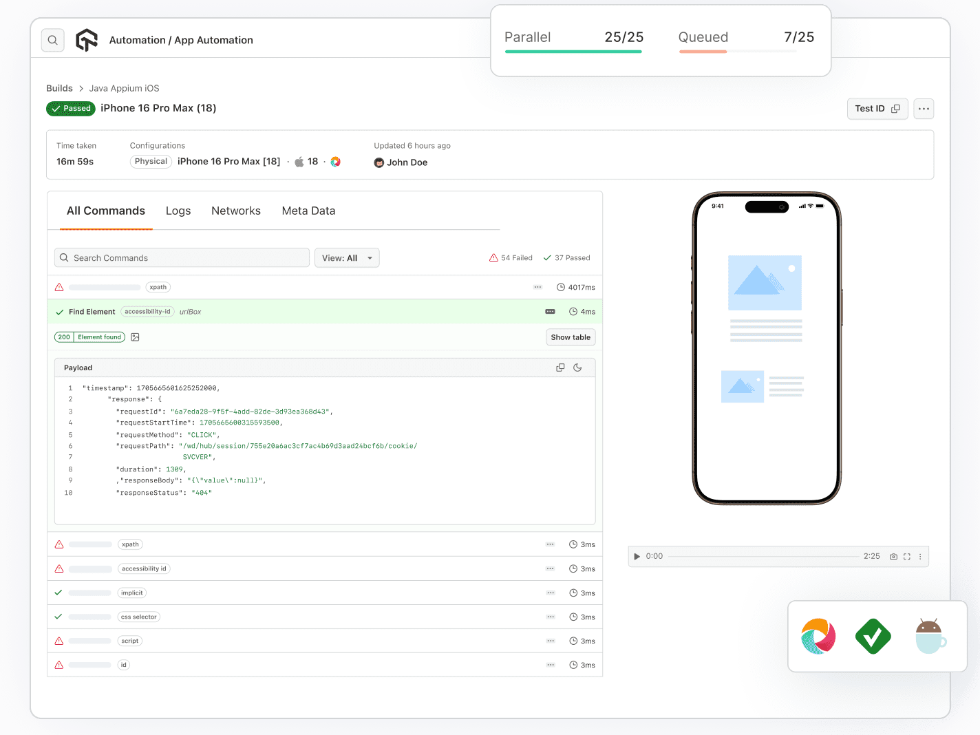 Automated iOS Device Testing on Cloud