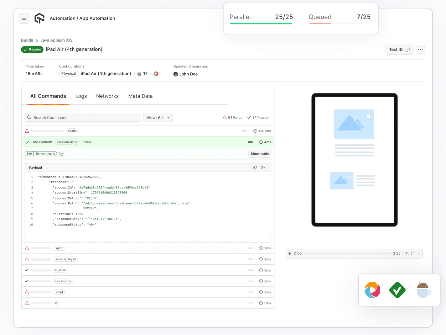 Automated Testing with iPad Browser Simulator