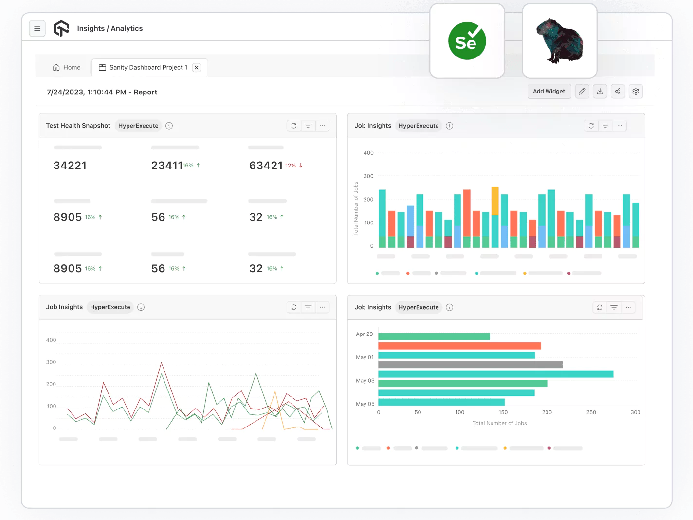 Capture Insights on Capybara-Selenium Tests