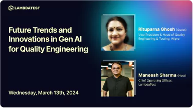 Future Trends and Innovations in Gen AI for Quality Engineering