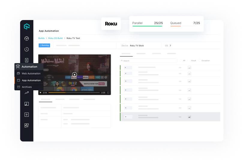Execute Roku TV Test In Parallel