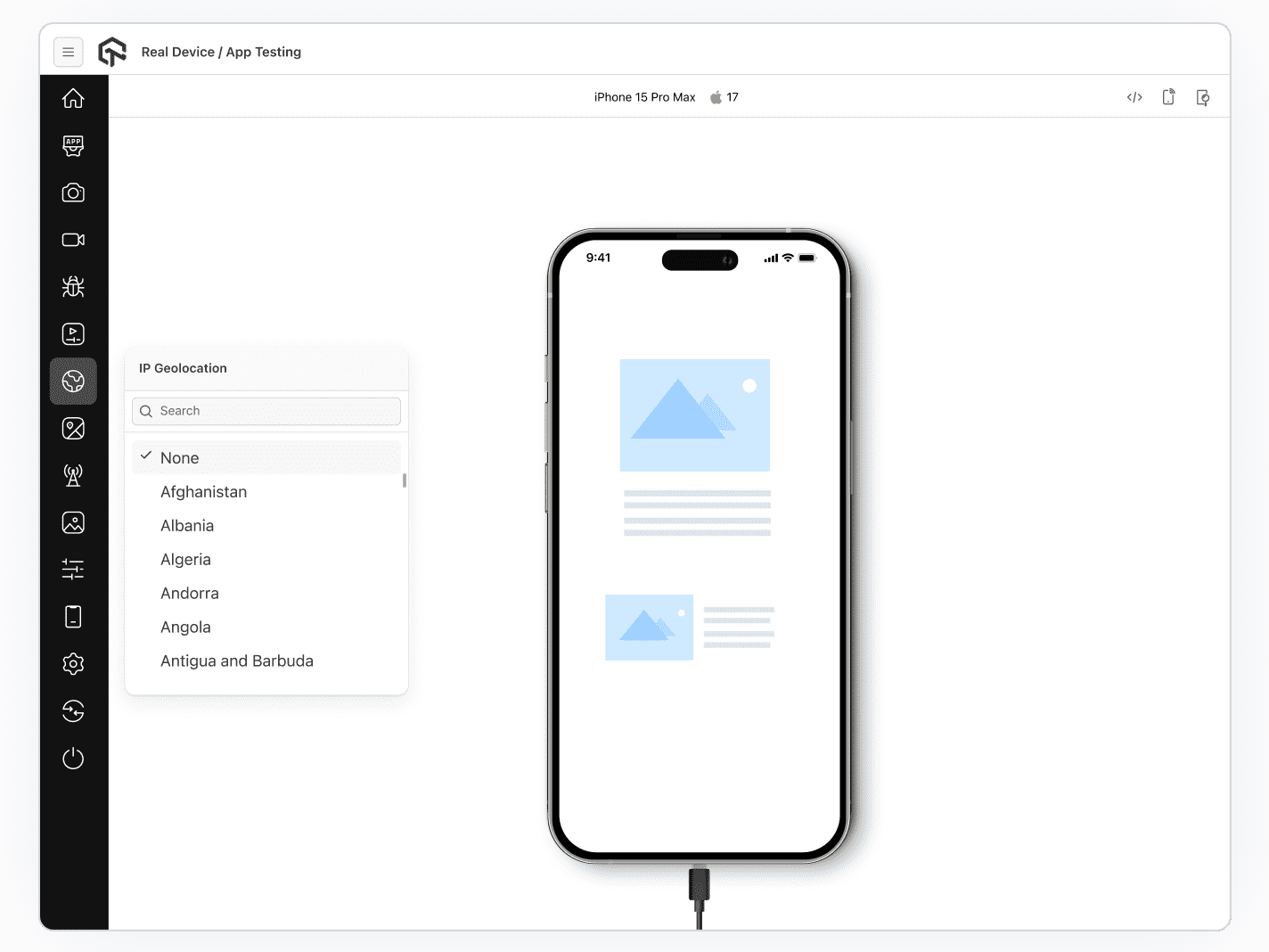 GeoLocation Testing With Serenity Framework