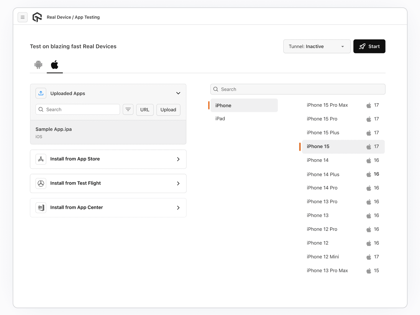 Test On LambdaTest Real Device Cloud