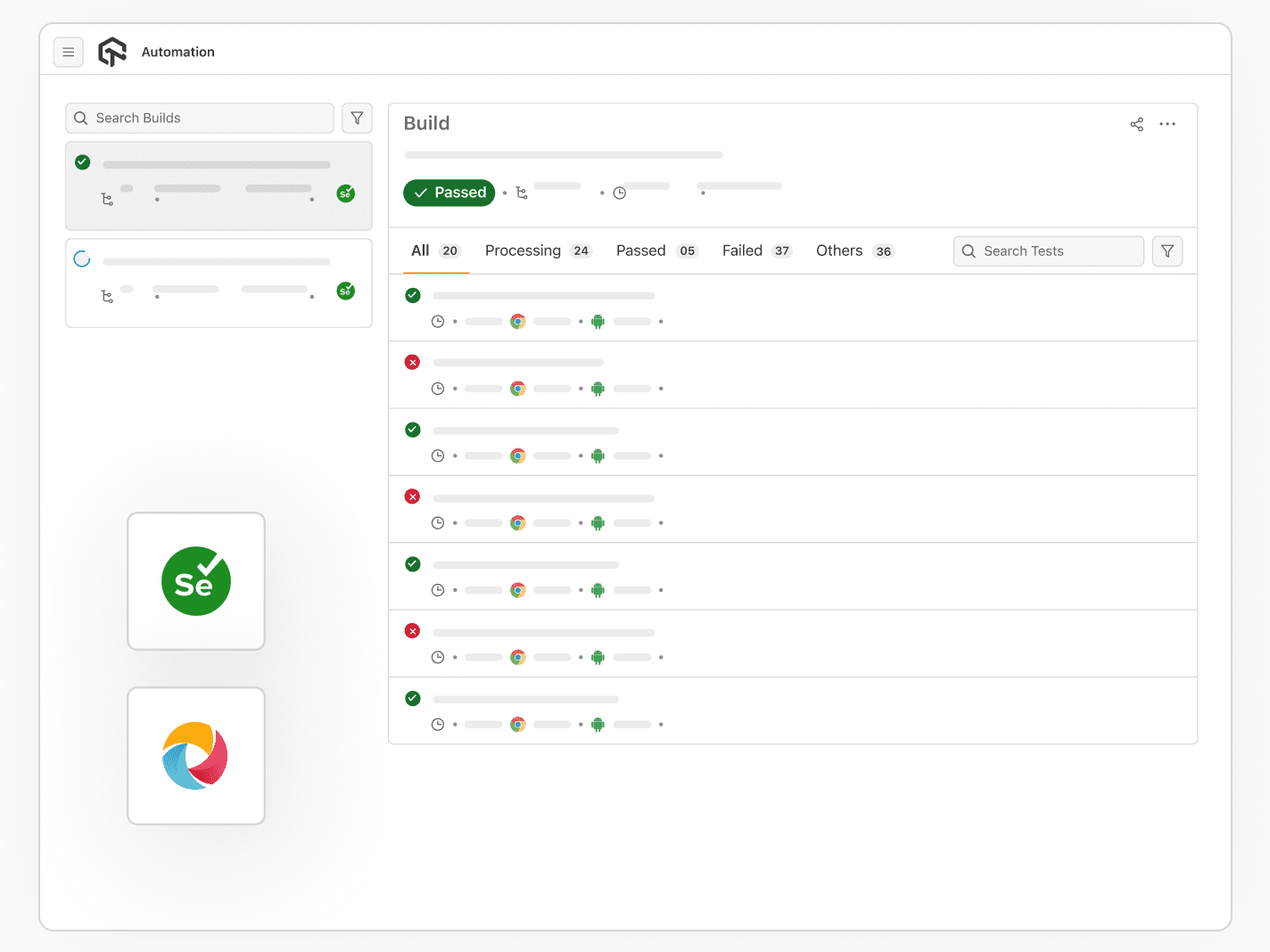 Selenium Mobile Browser Automation