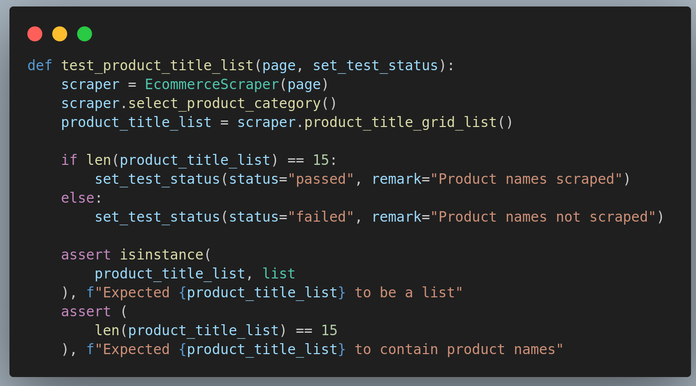 assertion that product_title_list