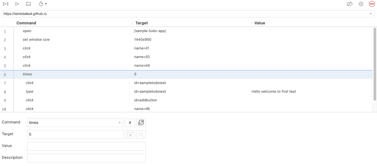 end commands to complete