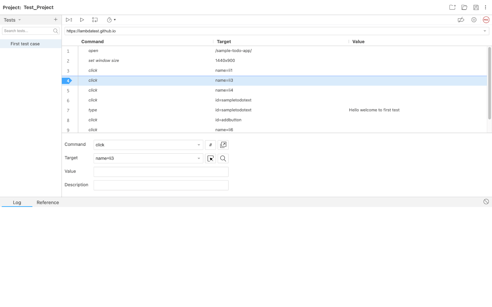 Selenium IDE is that the generated