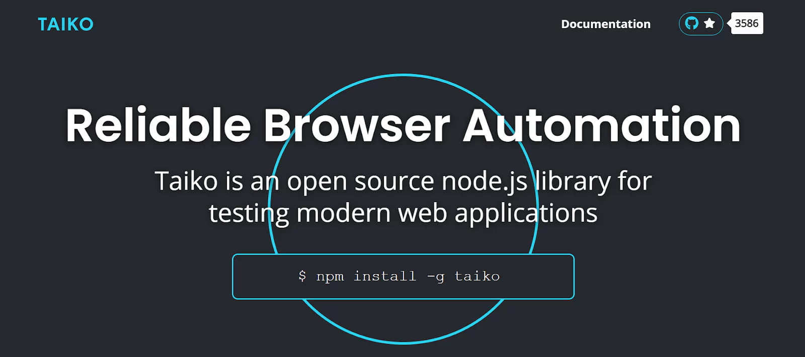 Taiko is an open-source browser automation tool