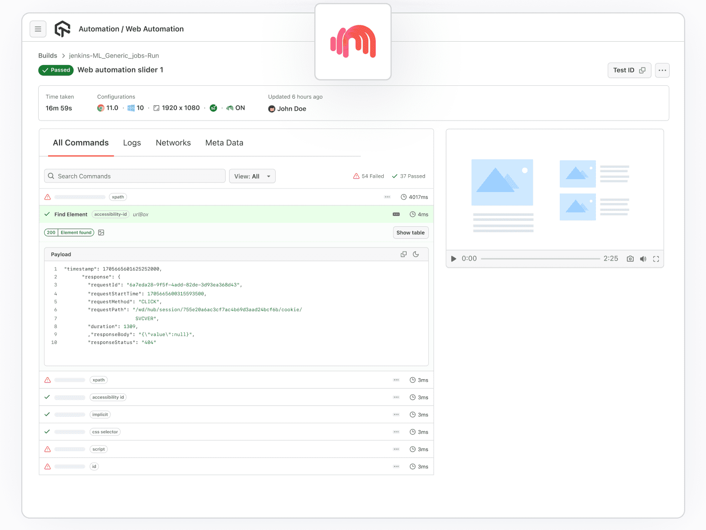 local-environment-automation-testing