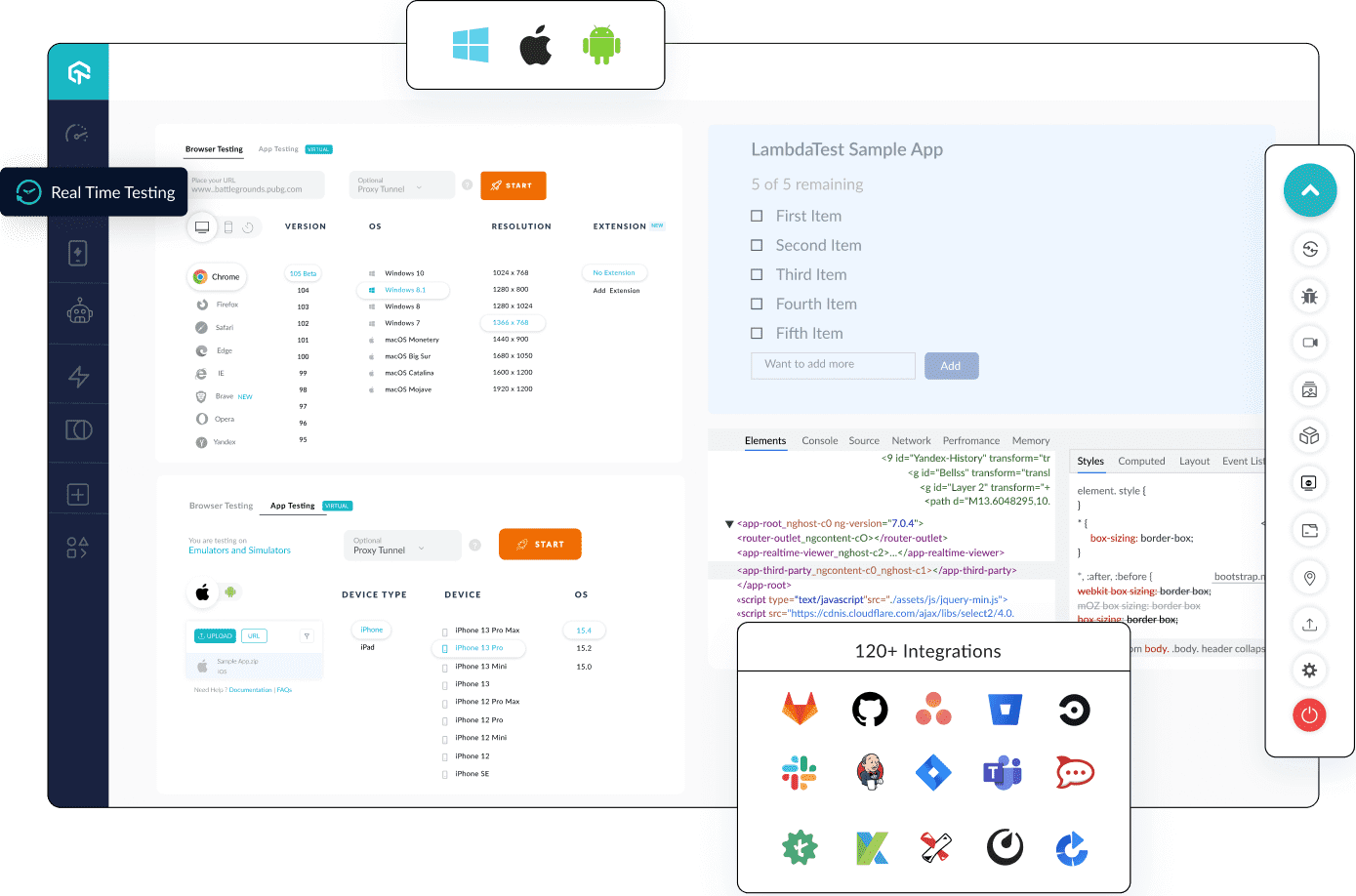 Mobile Emulator for App Testing