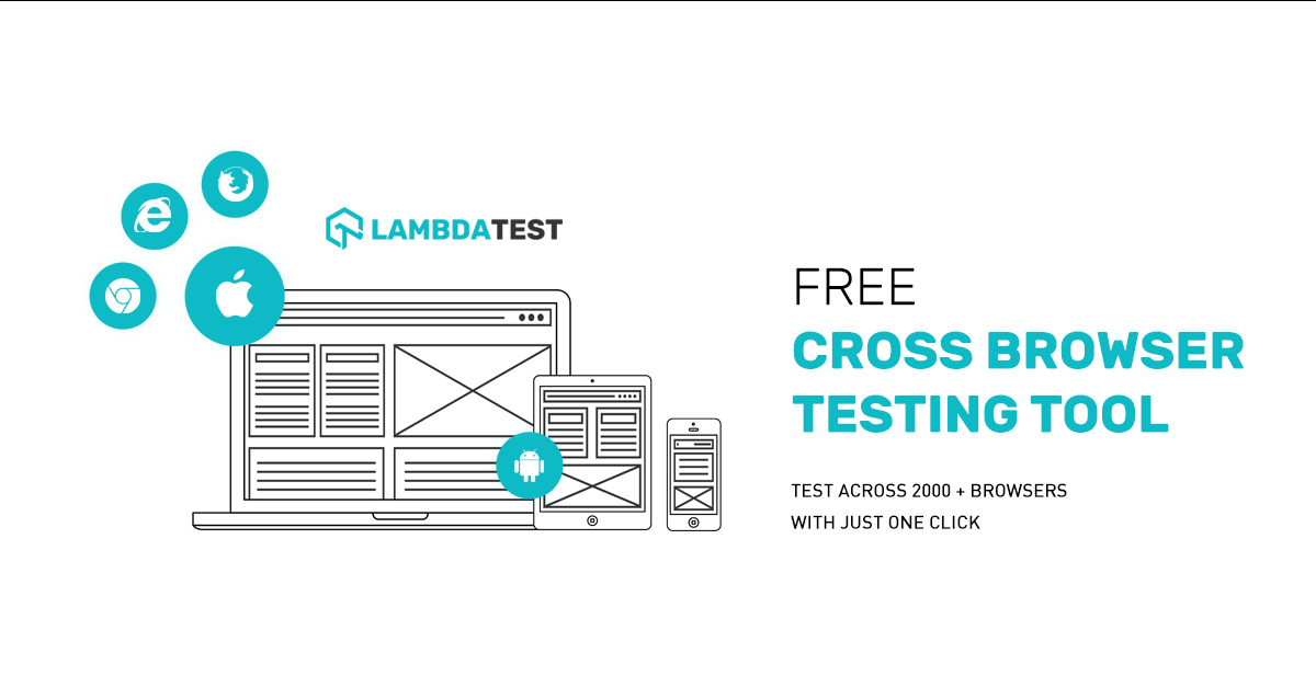 Testing platform. LAMBDATEST.