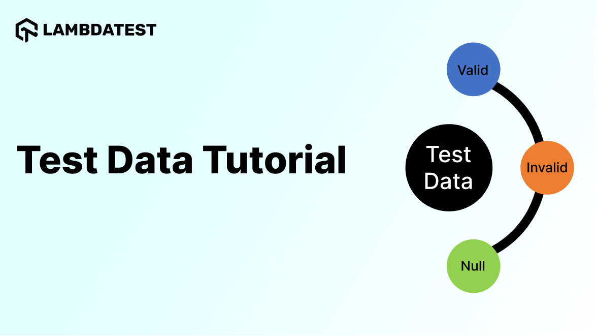 Test Data Meaning In Computer Language