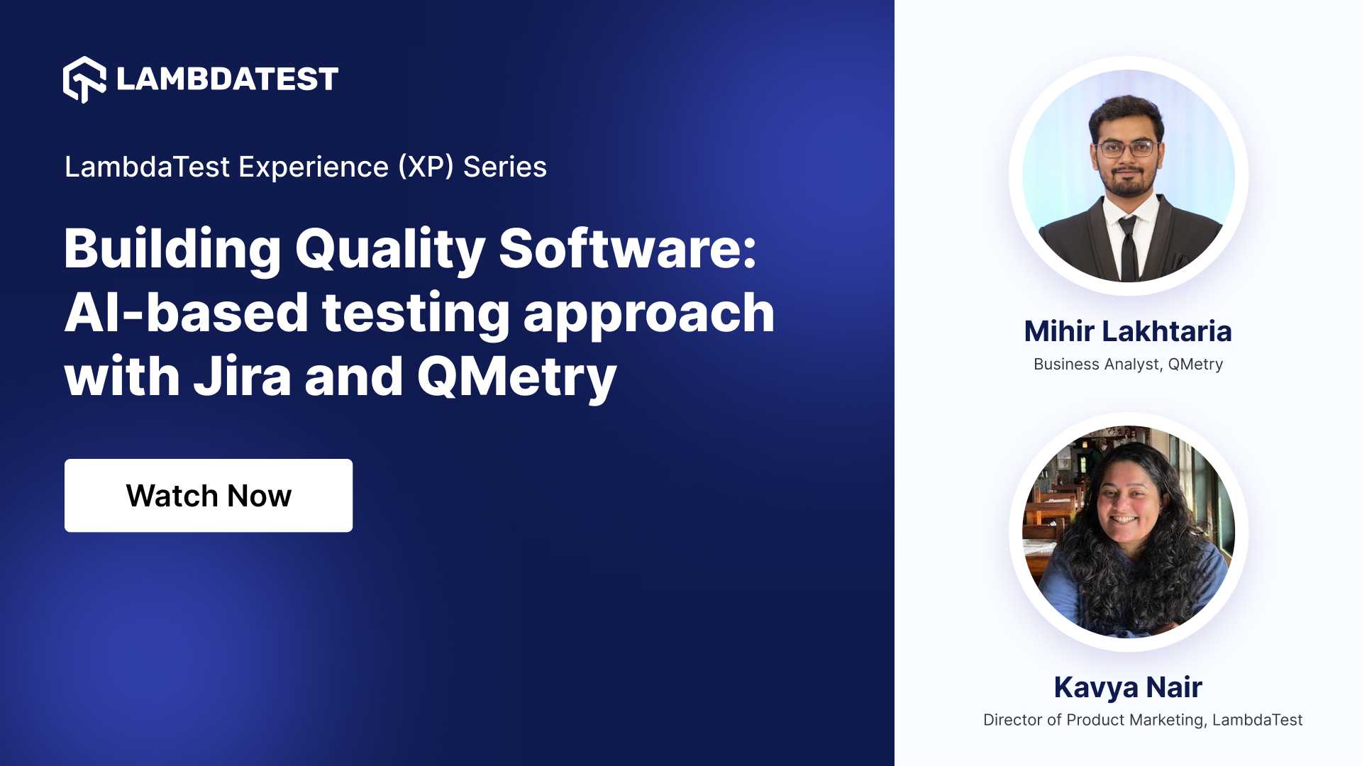 Building Quality Software: AI-based testing approach with Jira and QMetry