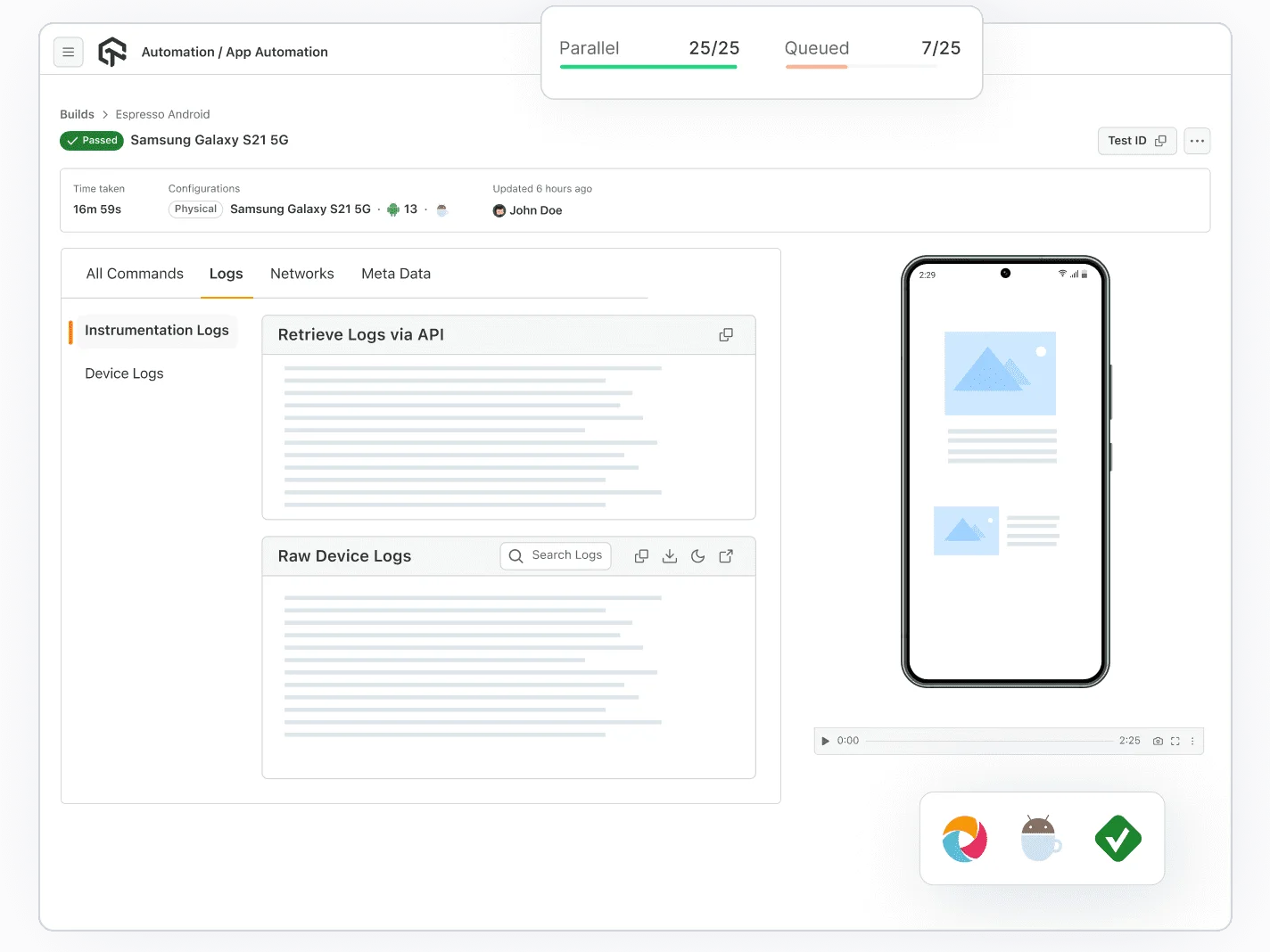 Mobile Testing Lab for Automation