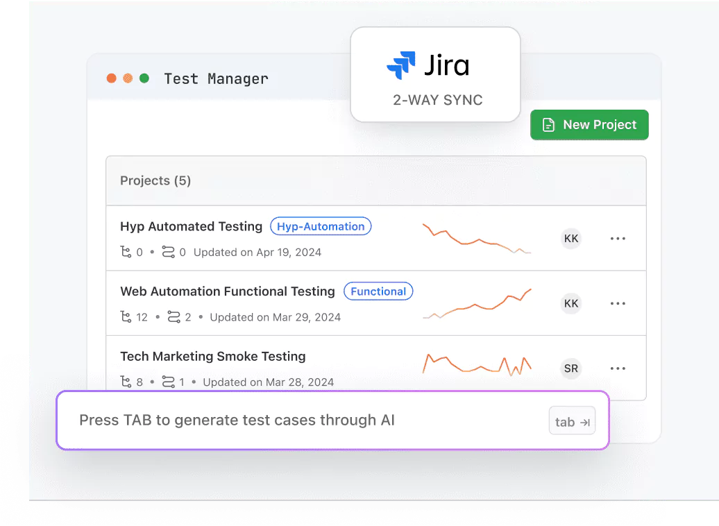 Plan with AI-Native Unified Test Manager