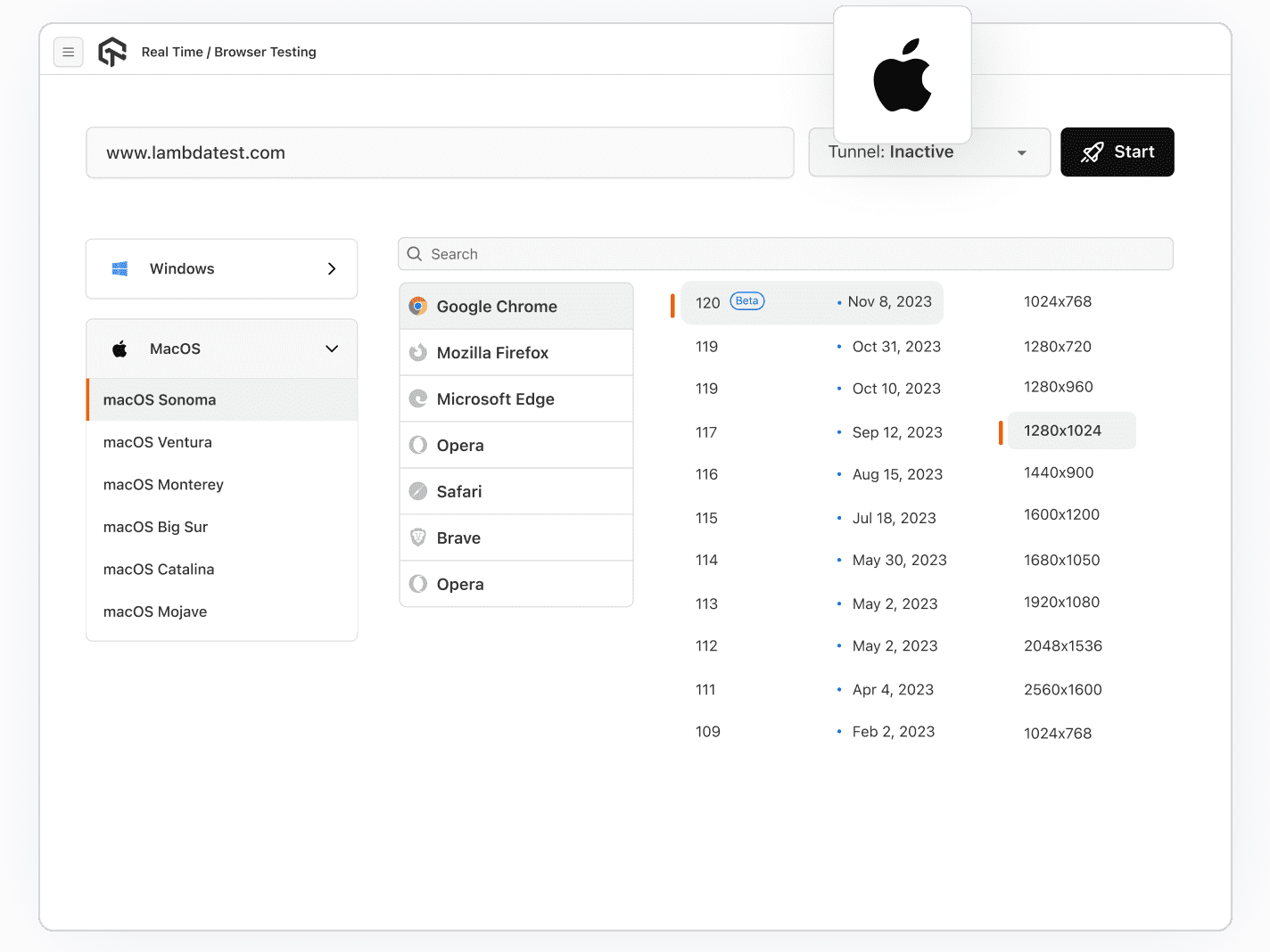 Responsive Testing for iOS Devices