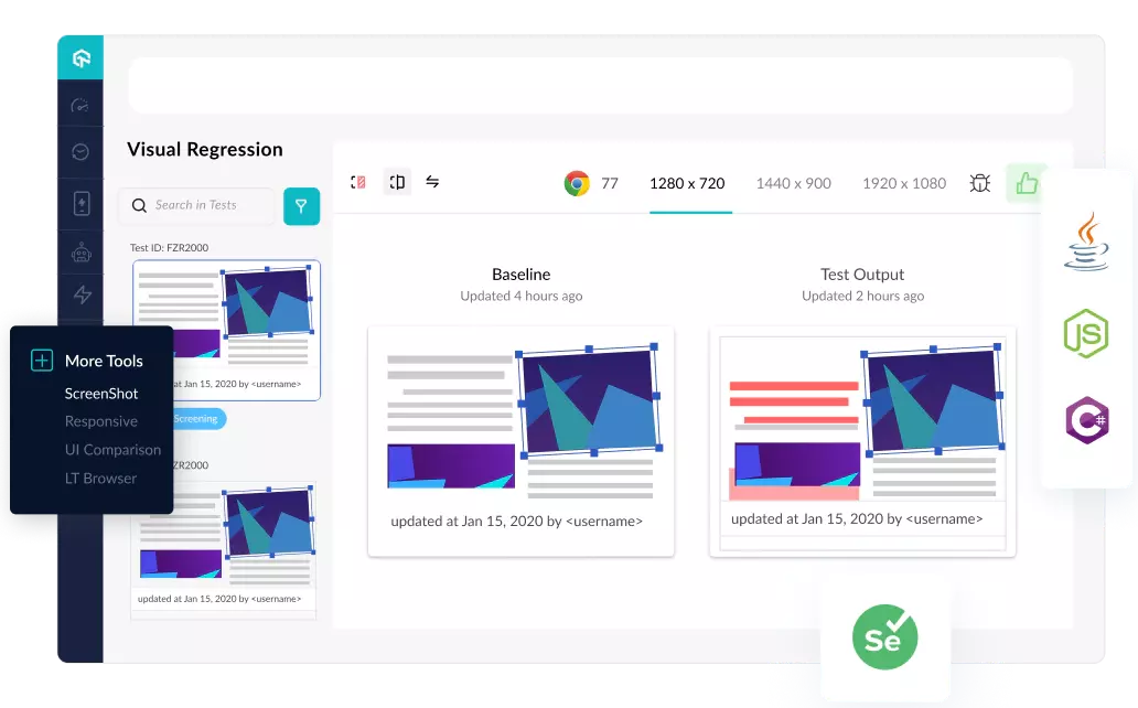 Selenium Visual Testing