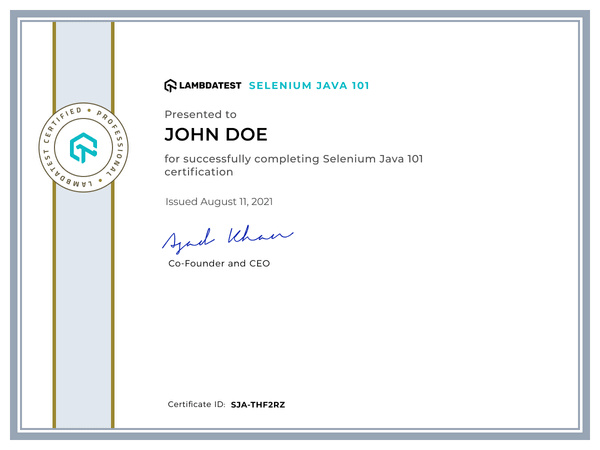 Selenium Java 101: Demonstrate Your Knowledge In Automation Testing