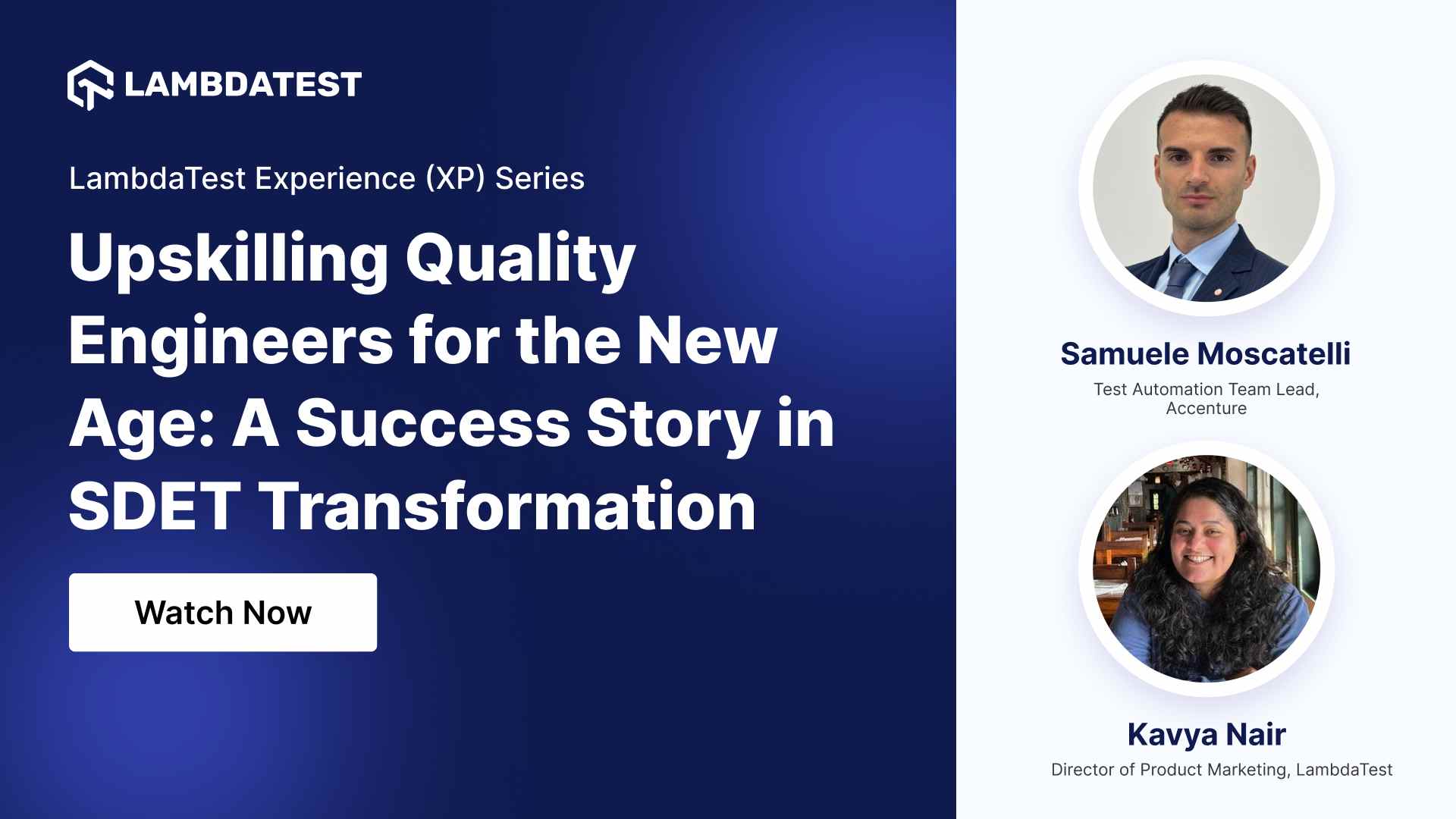 Upskilling Quality Engineers for the New Age: A Success Story in SDET Transformation