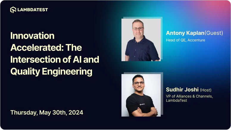 Innovation Accelerated: The Intersection of AI and Quality Engineering