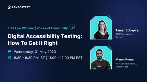 Webinar- Digital Accessibility Testing: How To Get It Right