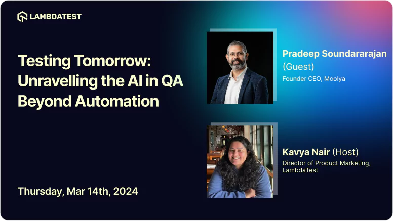 Testing Tomorrow: Unravelling the AI in QA Beyond Automation